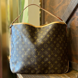 LOUIS VUITTON Delightful Brown Monogram Canvas Hobo