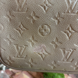 LOUIS VUITTON Neverfull MM Empriente Turtledove Tote No Pouch Entrupy