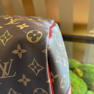 LOUIS VUITTON Keepall Bandouliere 50 Coquelicot Monogram