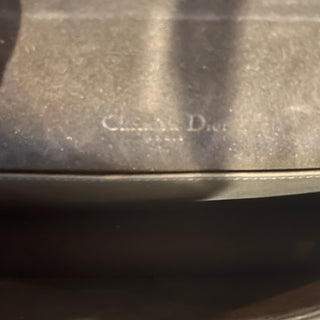 DIOR Black Matte Cannage Lady Dior Pouch Crossbody