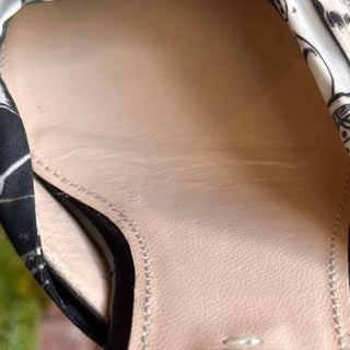 PRADA Bow Polka Dot Heels SZ37.5(7.5US)