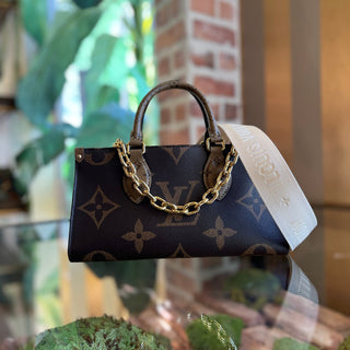 LOUIS VUITTON OnTheGo East West Giant Reverse Monogram Canvas Tote