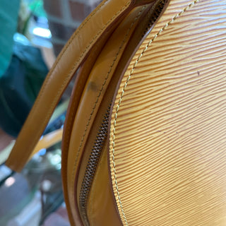 LOUIS VUITTON Mabillon Yellow Epi Leather Vintage Backpack