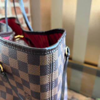 LOUIS VUITTON Neverfull GM Damier Ebene Canvas Tote Bag