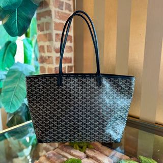 GOYARD Black Goyardine St. Louis