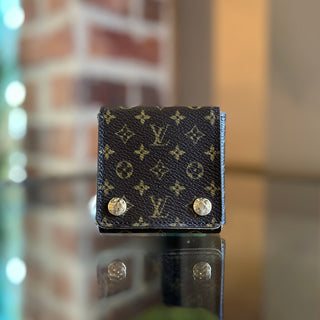 LOUIS VUITTON Mini Folding Jewelry Case Monogram