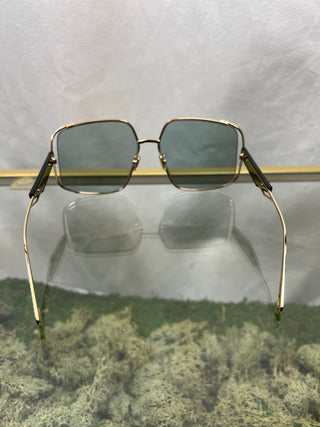 DIOR ArchiDior S1U Gold Metal Sunglasses TS3643