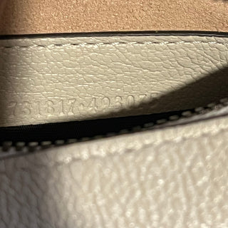 GUCCI Aphrodite Small Beige Goatskin Shoulder Bag
