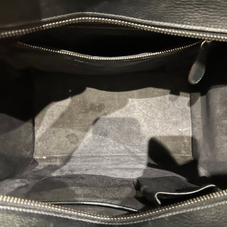 CELINE Luggage Mini Drummed Calfskin Leather Tote