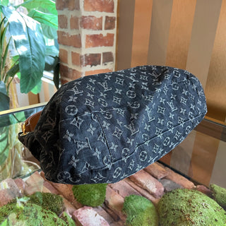 LOUIS VUITTON  Daily PM Black Denim Monogram Denim Bag