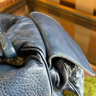 BOTTEGA VENETA Cocker Intrecciato-Trimmed Cervo Leather Hobo Bag