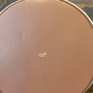 CELINE Bucket 16 Brown Canvas Bag