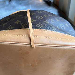 LOUIS VUITTON Noe Brown Monogram Canvas Bucket Bag