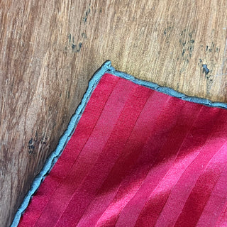 GUCCI Vintage Red Silk Scarf