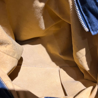 LOUIS VUITTON Neo Cabby MM Black Denim Monogram Shoulder Bag