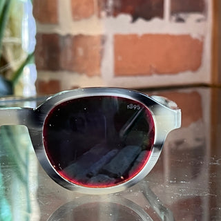 BERLUTI BL40024U Gray Acetate Round Sunglasses
