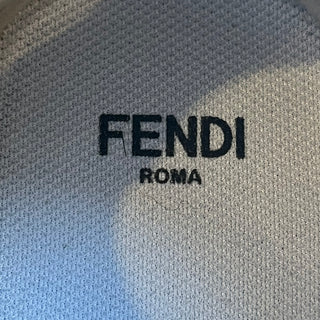 FENDI Blue Fabric Tye Dye Sneakers SZ 35 (US 5)
