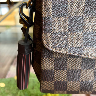 LOUIS VUITTON Croisette Damier Ebene Top Handle Bag