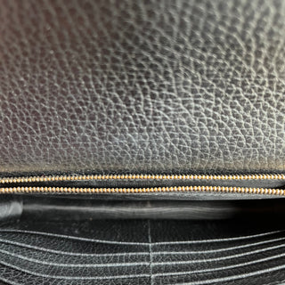 GUCCI Black Dollar Calfskin Interlocking G Crossbody