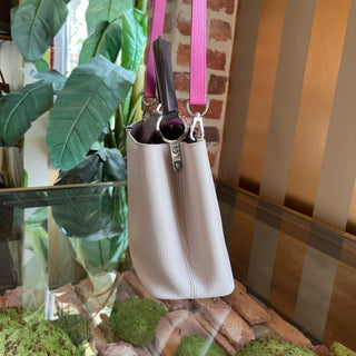 LOUIS VUITTON Capucines Taurillon Leather Top Handle Bag