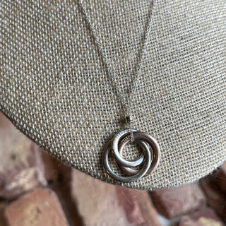 TIFFANY&CO. 1837 Triple Ring Necklace