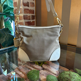 PRADA Canvas Canapa Logo Crossbody
