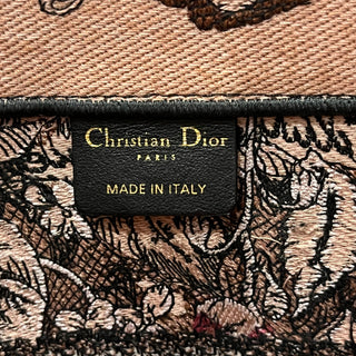 DIOR Jardin Magique Medium Pink Canvas Tote