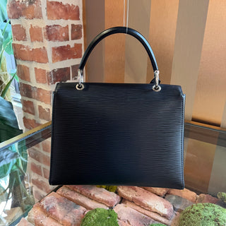 LOUIS VUITTON Black Epi Grenelle Handbag