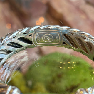 DAVID YURMAN Sterling Silver Blue Topaz Waverly Bracelet