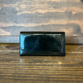 LOUIS VUITTON Louise Black Vernis Leather Wallet