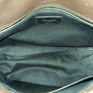 SAINT LAURENT Niki Medium YSL Raffia Shoulder Bag