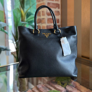 PRADA Vitello Daino Leather Phenix Two Way Tote