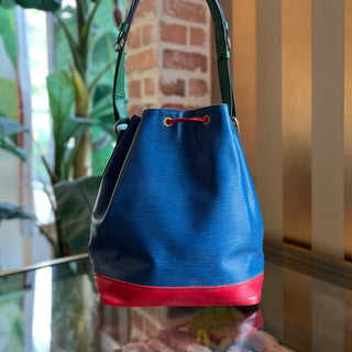 LOUIS VUITTON Tri-Color Epi Leather Large Noe Bag