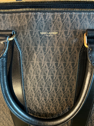 SAINT LAURENT Monogram Weekender Tote