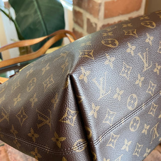 LOUIS VUITTON Iena MM Brown Monogram Canvas Tote