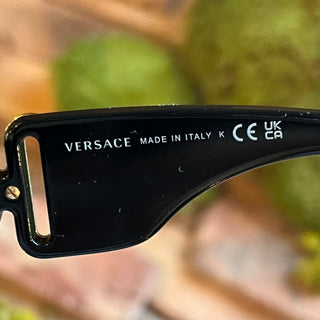 VERSACE MOD 4361 GB1/87 Black Acetate Square Sunglasses