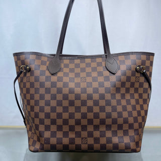 LOUIS VUITTON Neverfull MM Damier Ebene Canvas Tote Bag