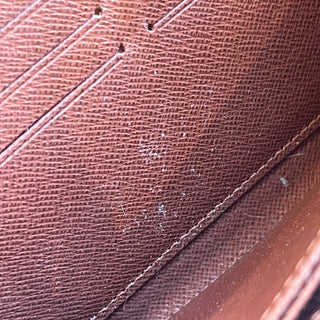 LOUIS VUITTON LV Monogram Canvas Zippy Wallet