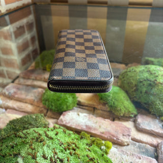 LOUIS VUITTON Damier Ebene Clemence Wallet