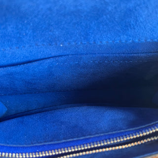 LOUIS VUITTON Louise PM Blue Epi Leather Shoulder Bag