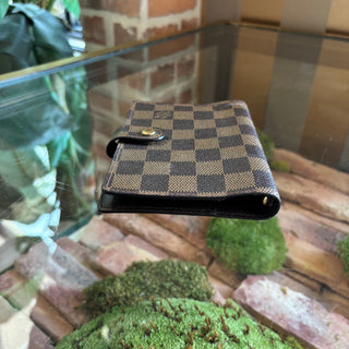 LOUIS VUITTON Damier Ebene Agenda