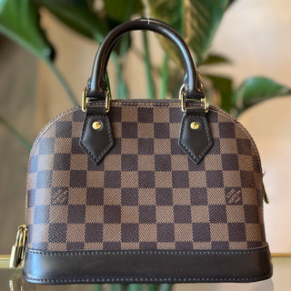 LOUIS VUITTON Damier Ebene Alma BB