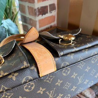 LOUIS VUITTON Manhattan GM Monogram Canvas Satchel Bag