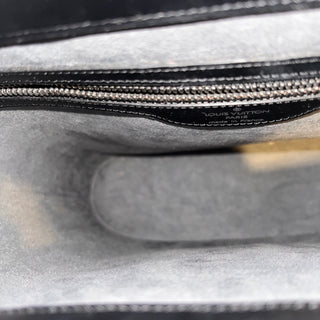 LOUIS VUITTON Verseau Black Epi Leather Shoulder Bag