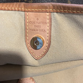 LOUIS VUITTON Galleria PM Brown Monogram Canvas Hobo Bag