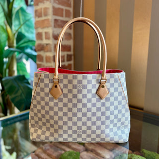 LOUIS VUITTON Damier Azur Calvi Tote
