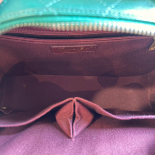 CHANEL Coco Curve Vanity Case Small Calfskin Top Handle Bag