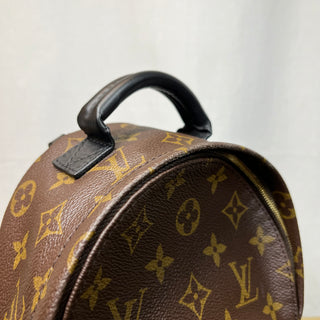 LOUIS VUITTON Mini Palm Springs Brown Monogram Backpack ADI11095