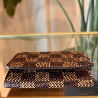 LOUIS VUITTON Enveloppe Carte de Visite Damier Ebene