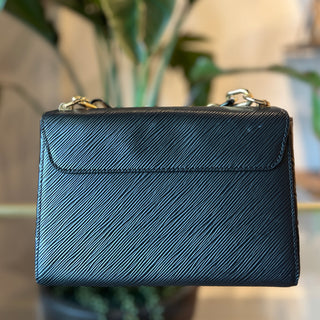 LOUIS VUITTON Black Epi Twist Slim